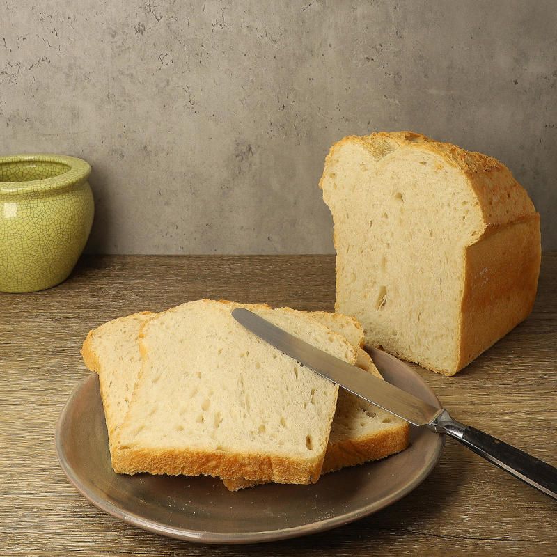 Dinkelbrot (Kasten) aufgeschnitten