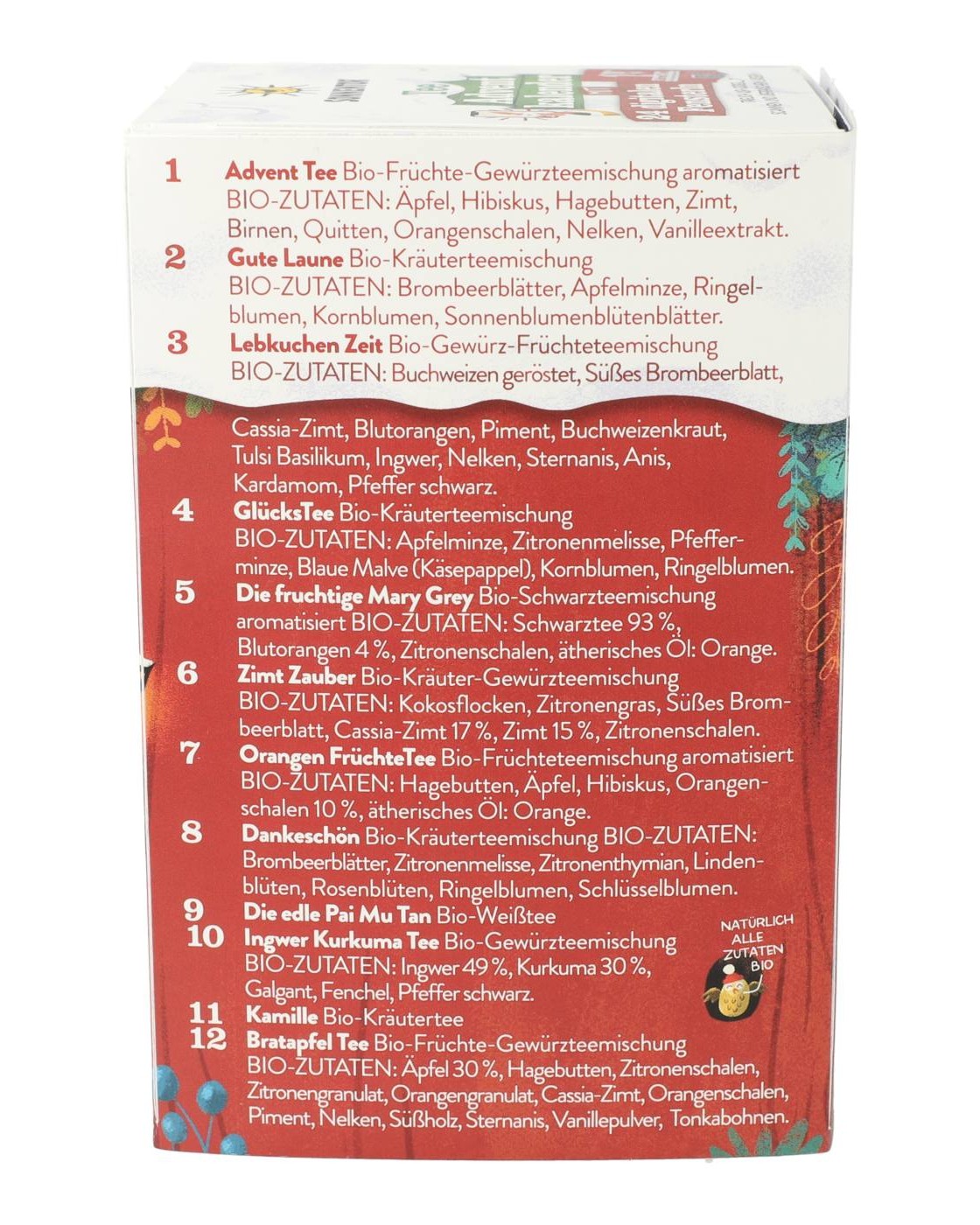 Tee Adventkalender