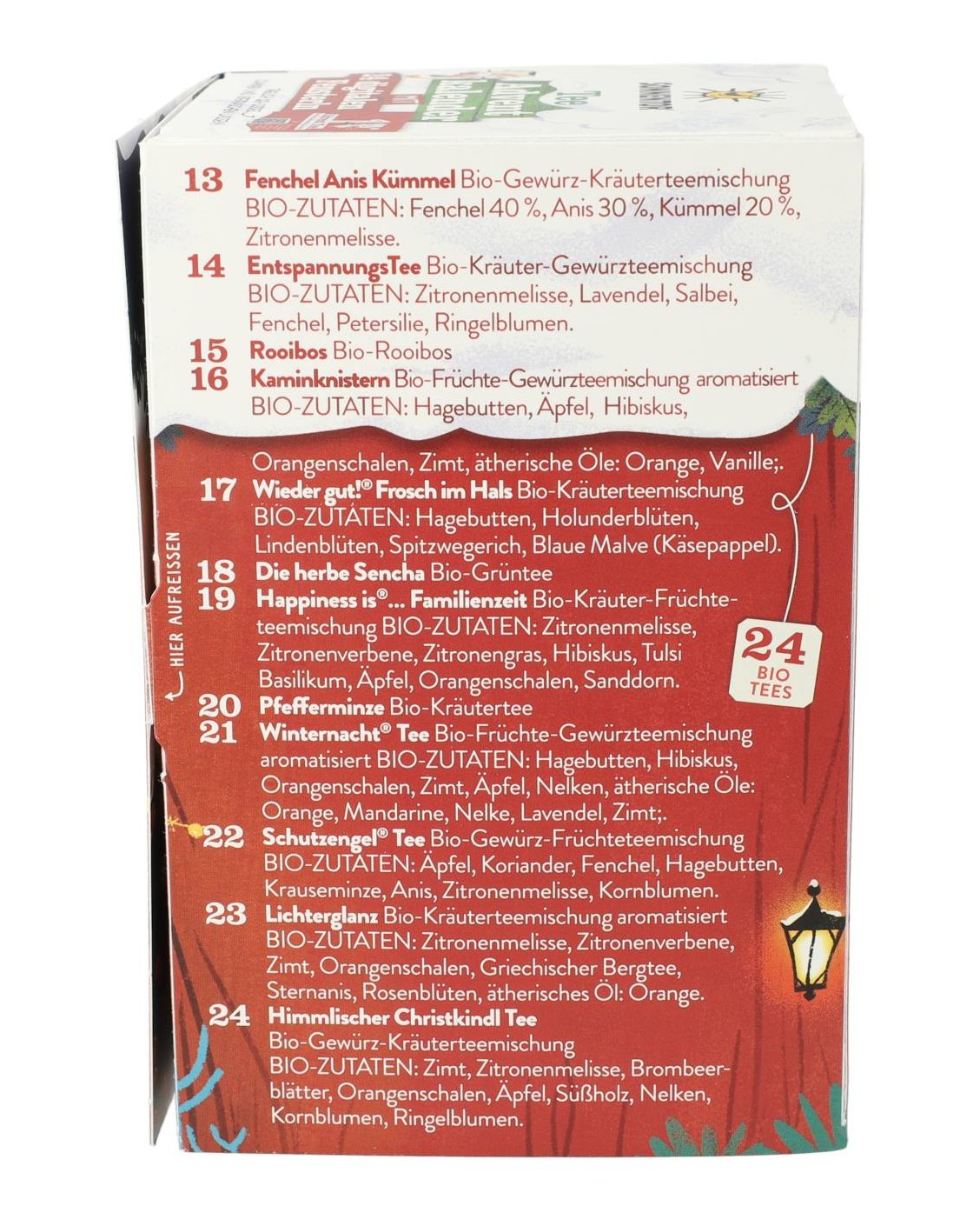 Tee Adventkalender