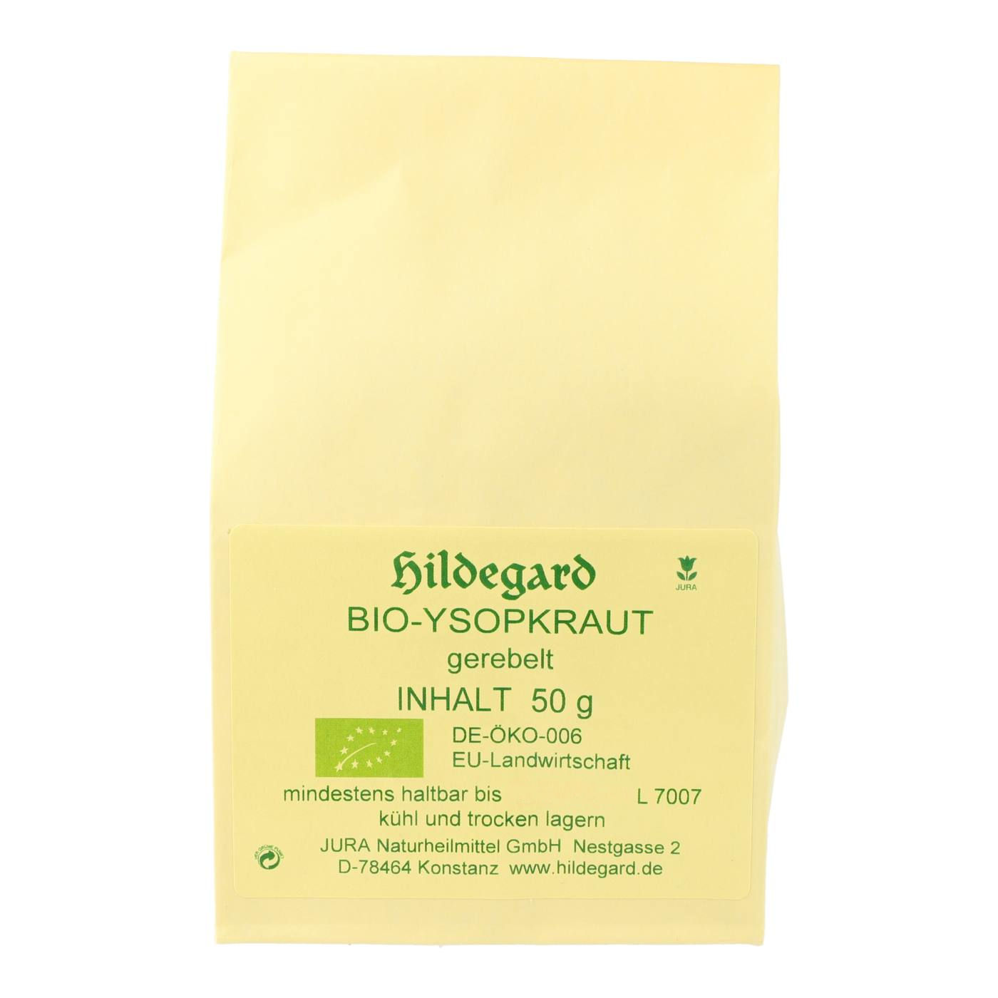 Bio - Ysopkraut  gerebelt