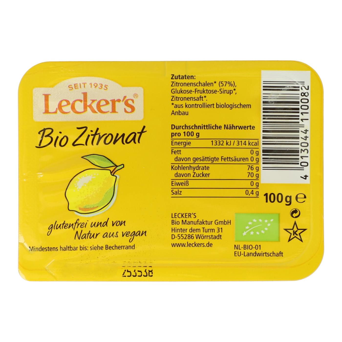 Lecker’s Bio Zitronat