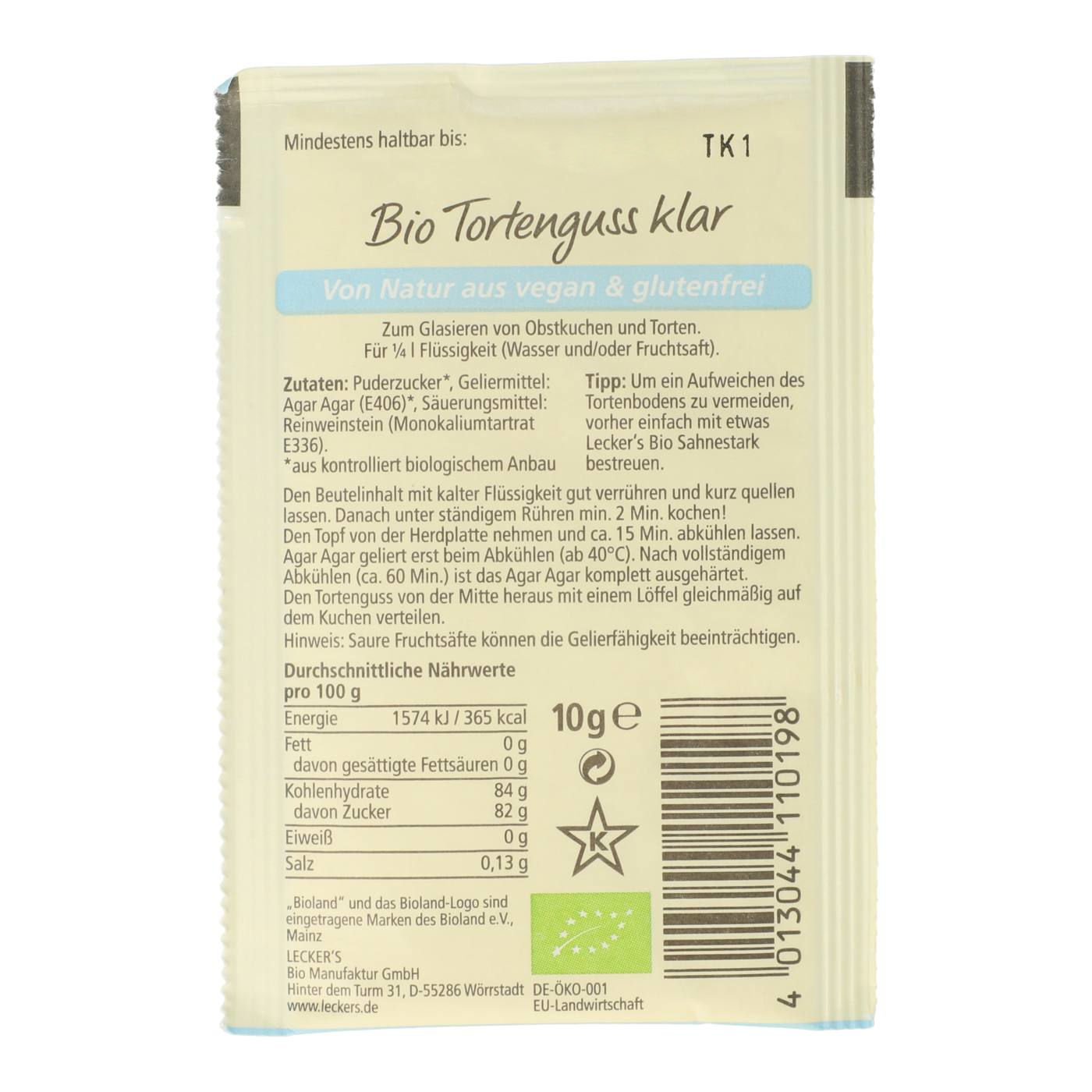 Bio Tortenguss klar