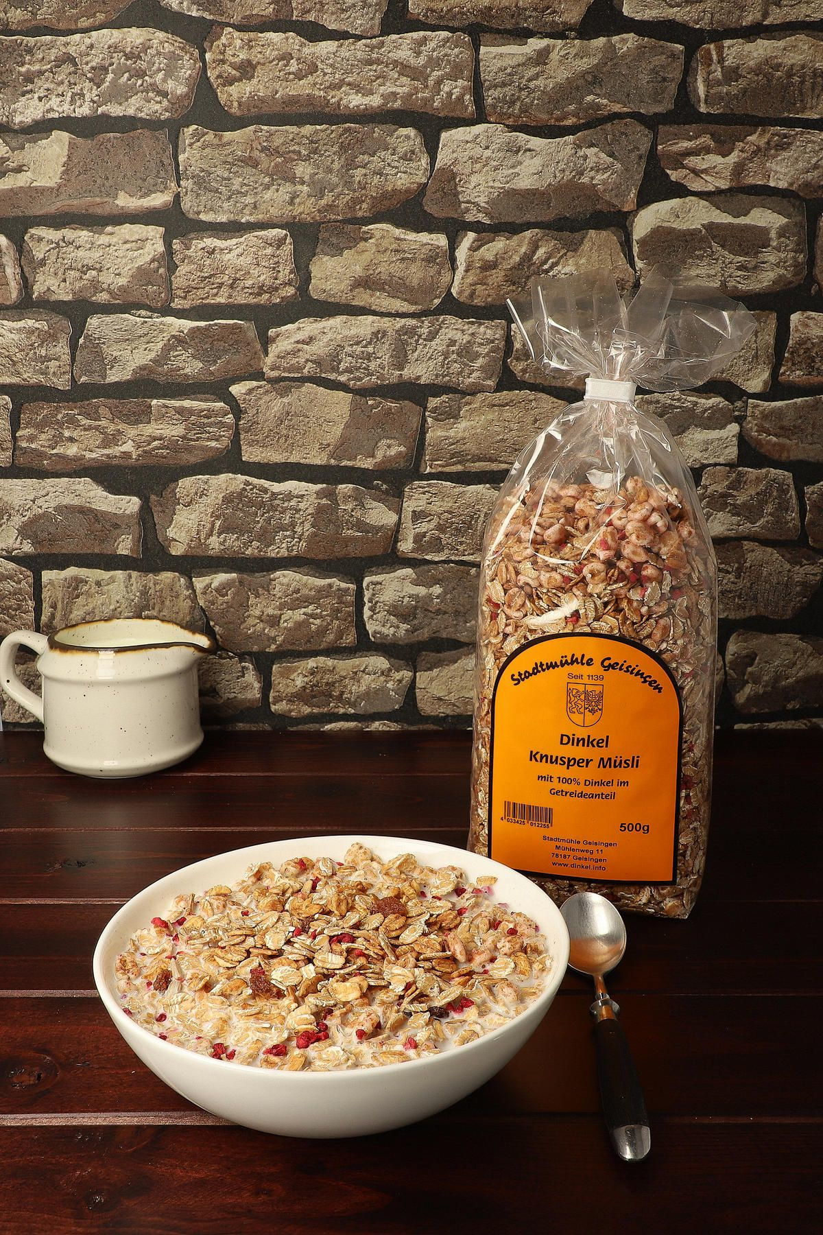 Dinkel Knusper Müsli
