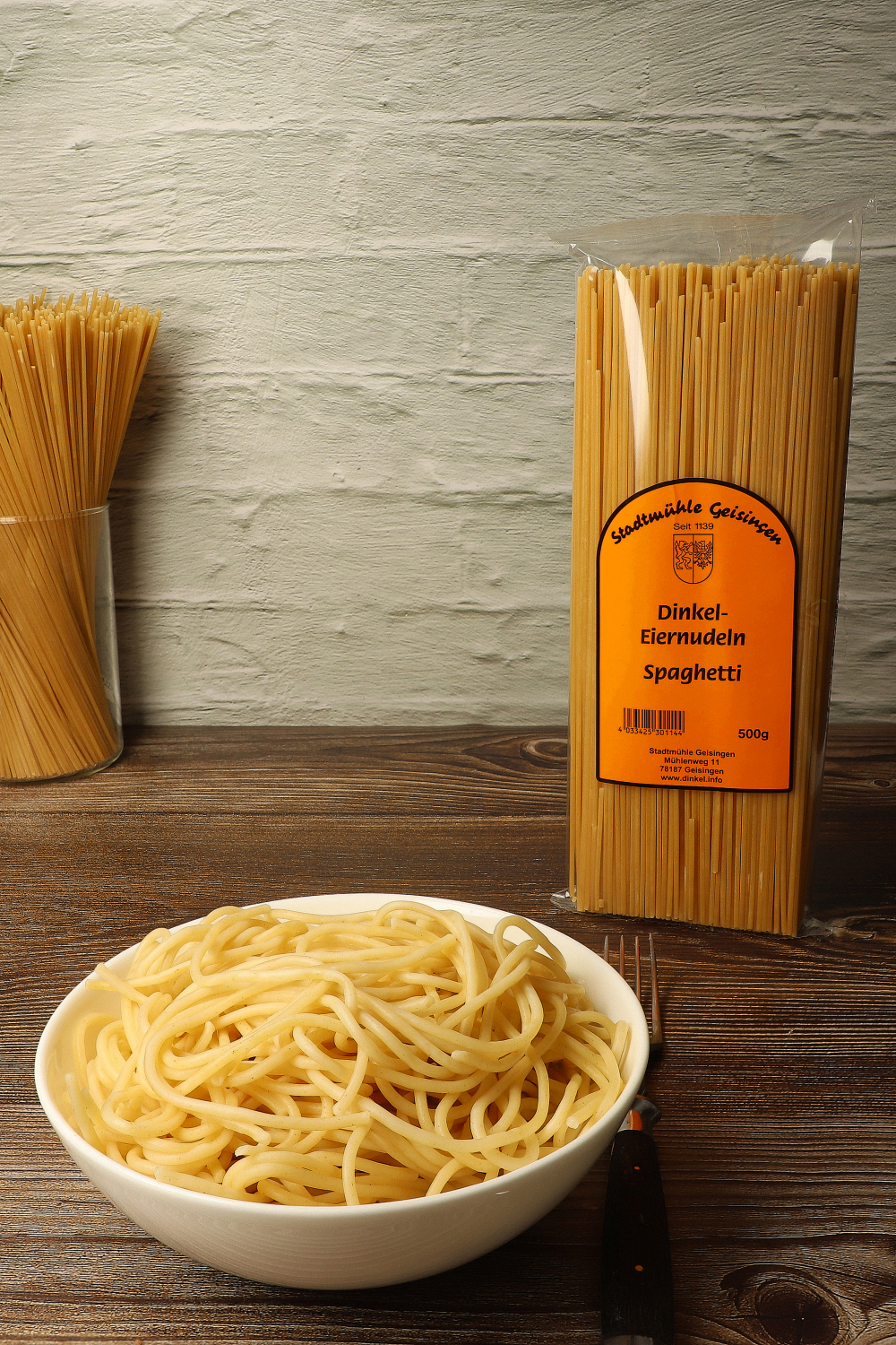 Dinkel-Eiernudeln Spaghetti  500 g