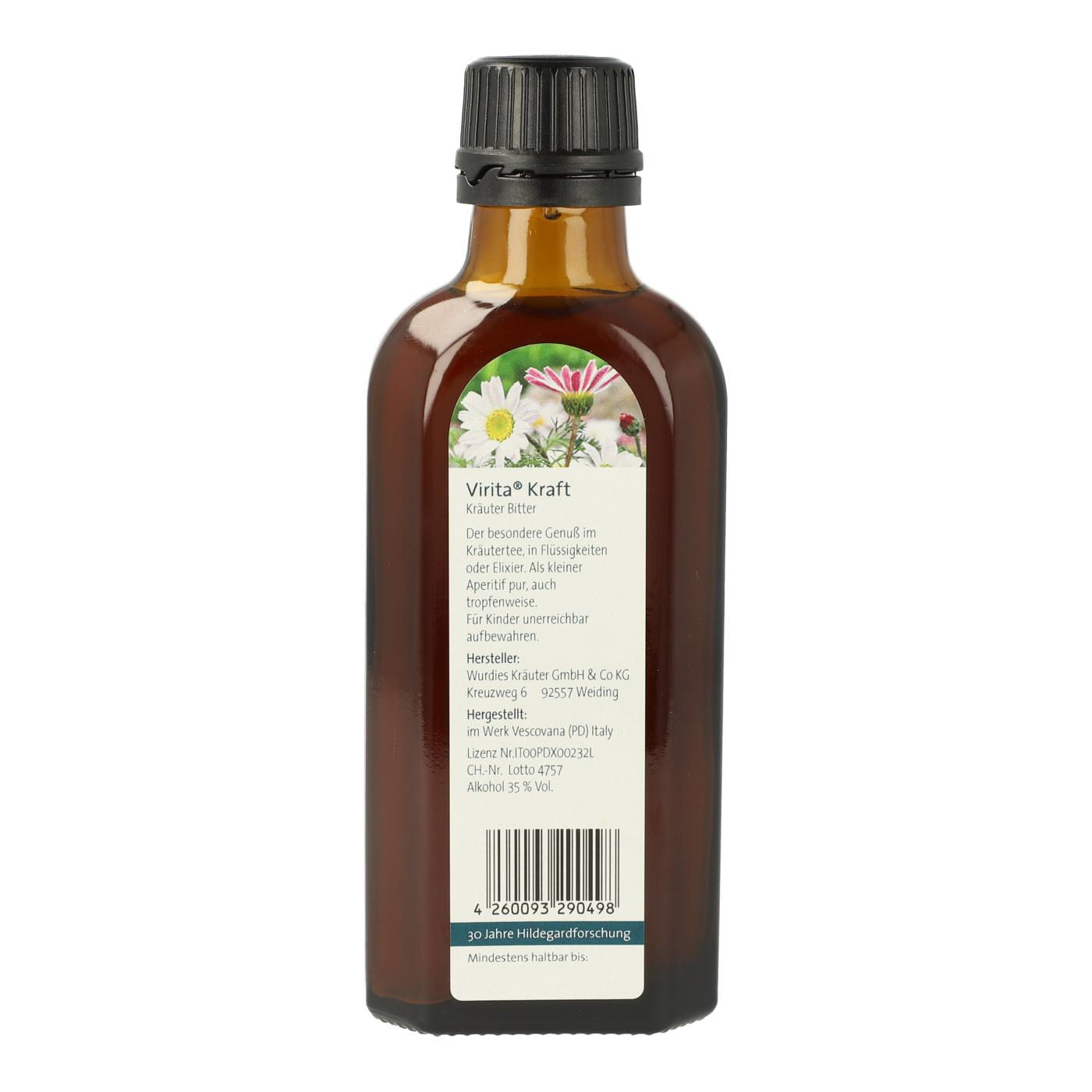 Kraft Kräuterbitter Bio – nach Dr. Strehlow