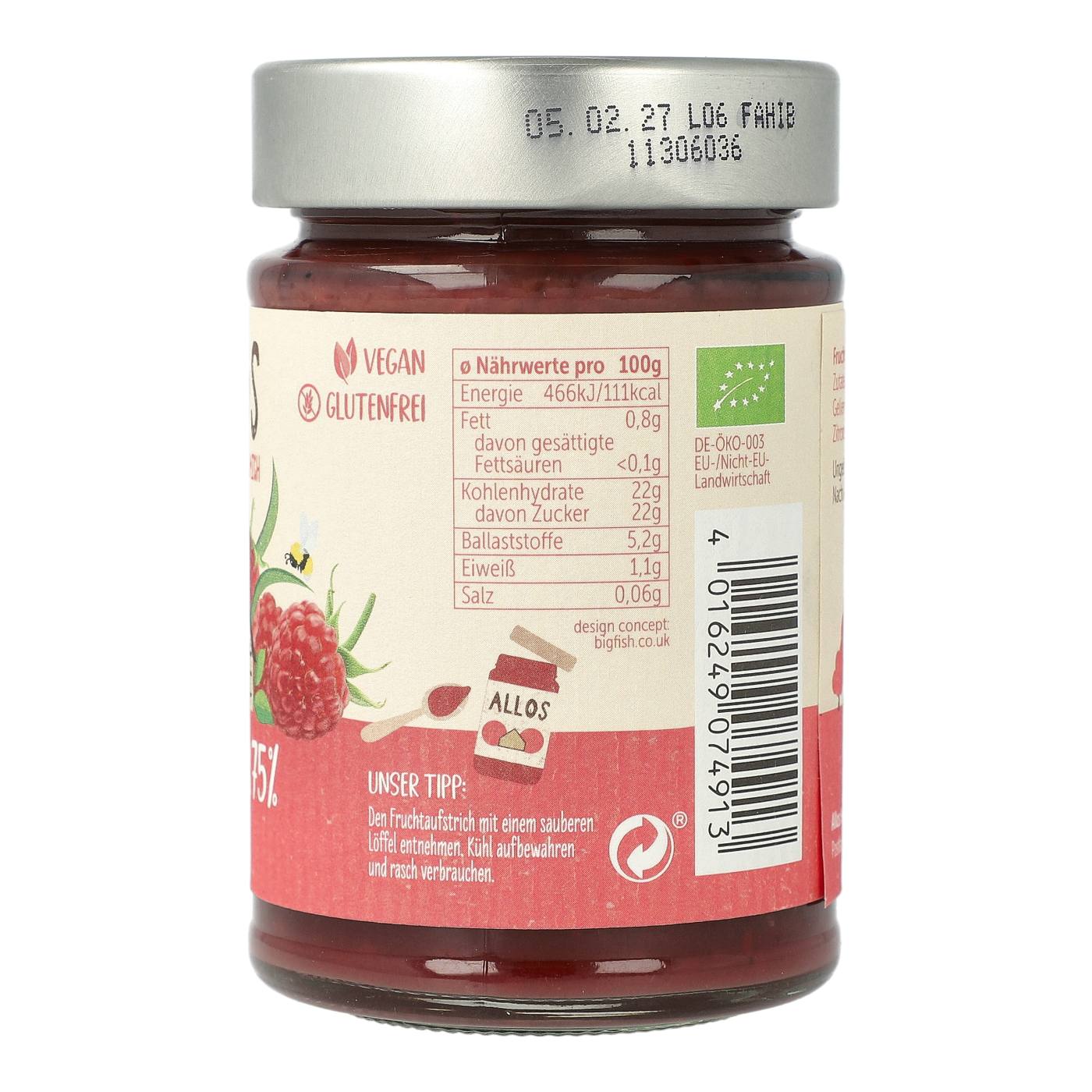 Frucht Pur 75% Himbeere