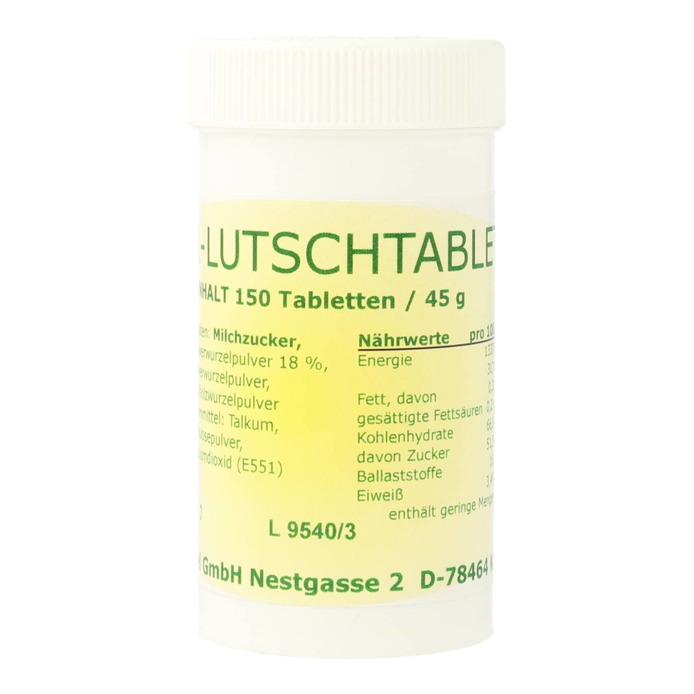 Ingwer-Lutschtabs