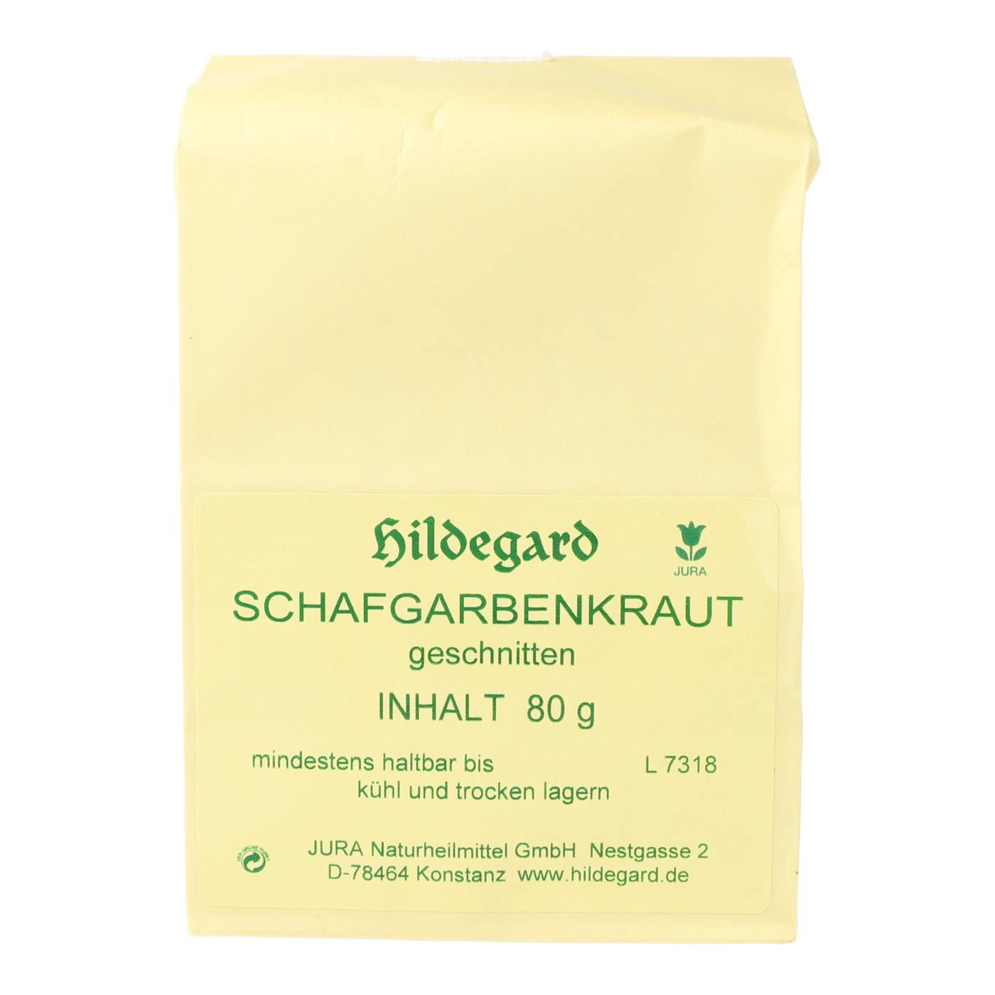 Schafgarbenkraut geschnitten