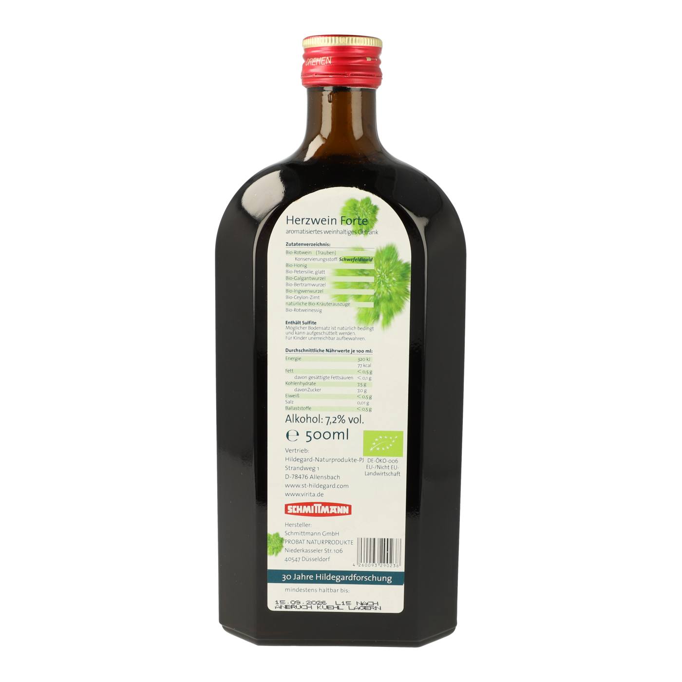 Herzwein Forte BIO – nach Dr. Strehlow