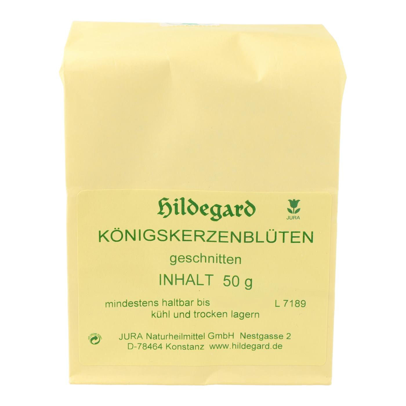 Königskerzenblüten geschnitten