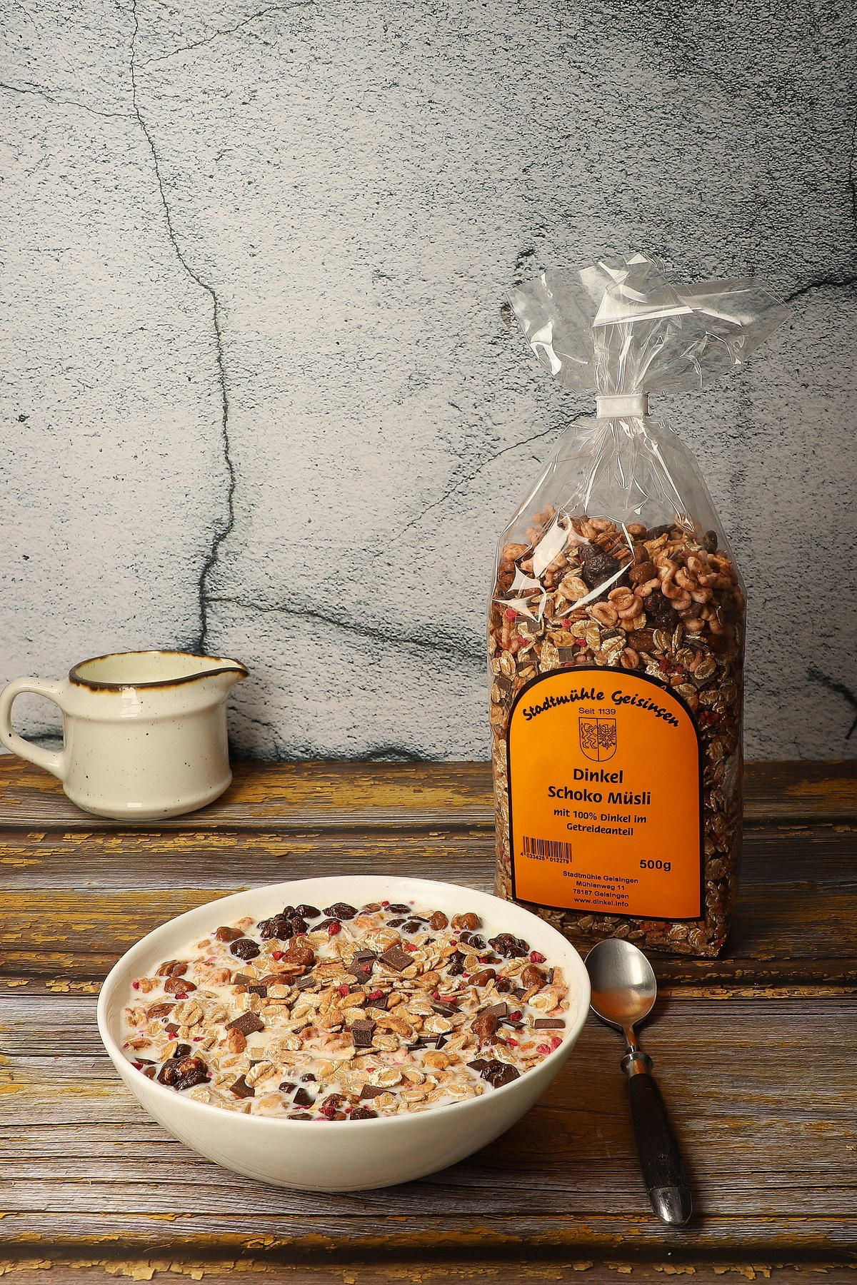 Dinkel Schoko Müsli