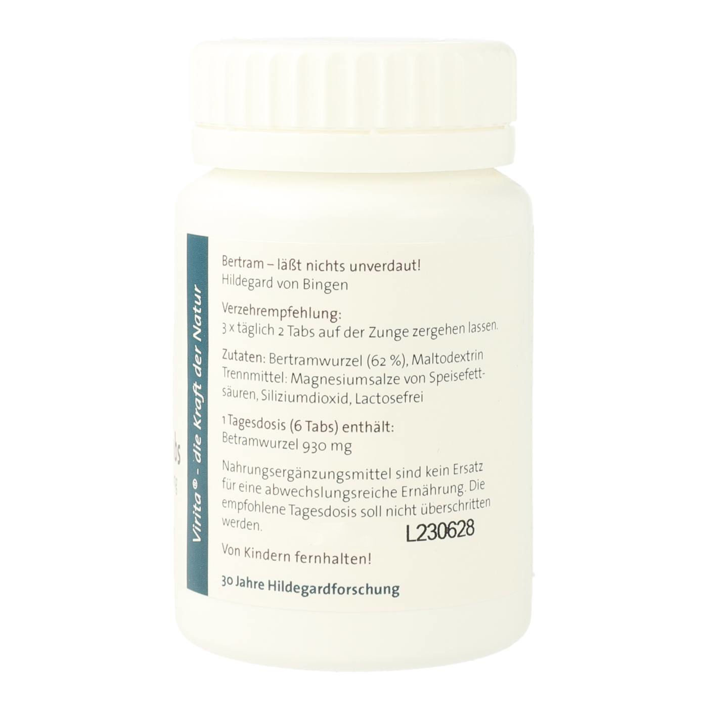 Bertram Tablets Dr. Strehlow Lactose-Free