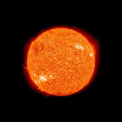 Bild der feurigen Kraft (Sonne)