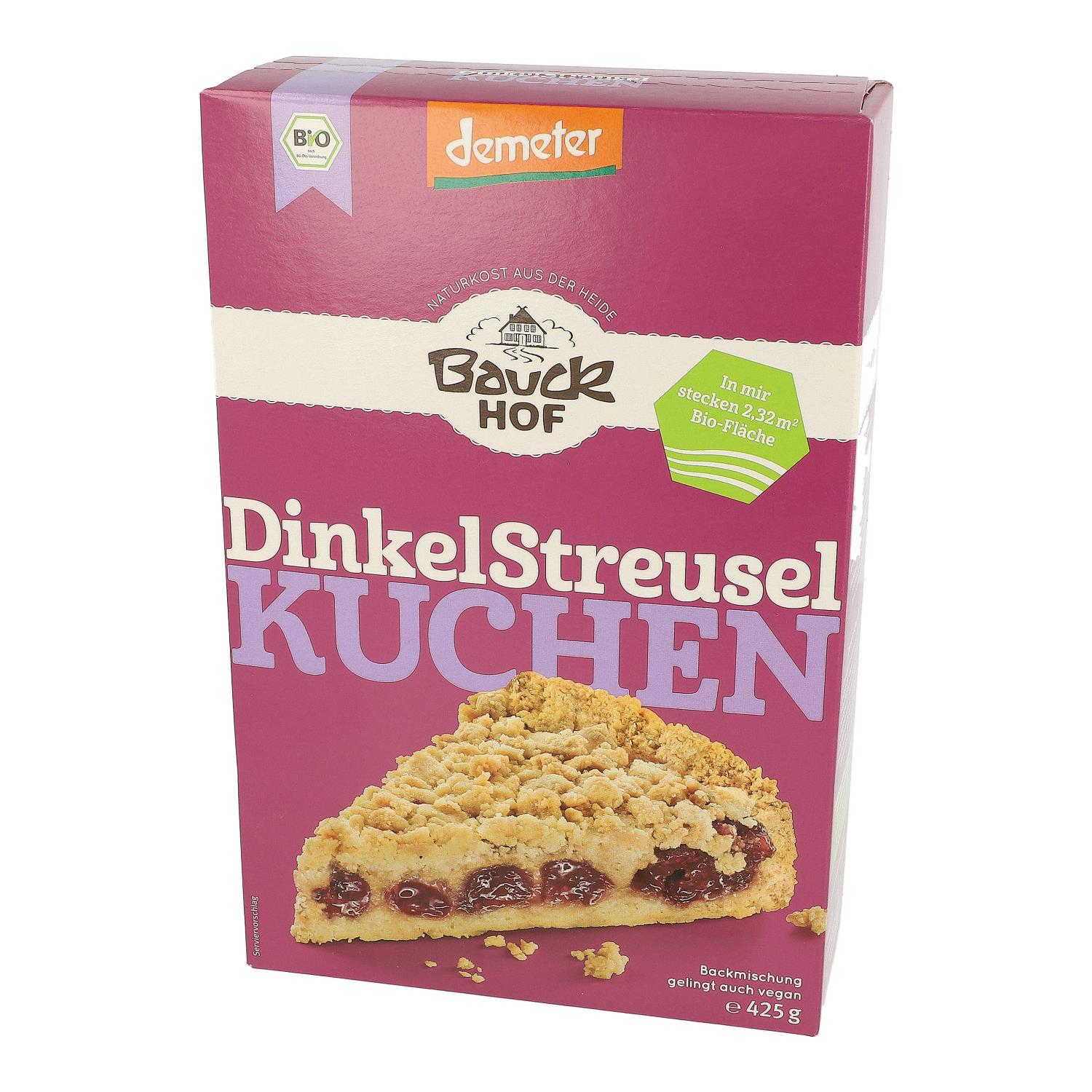 Dinkel-Streuselkuchen Backmischung kbA