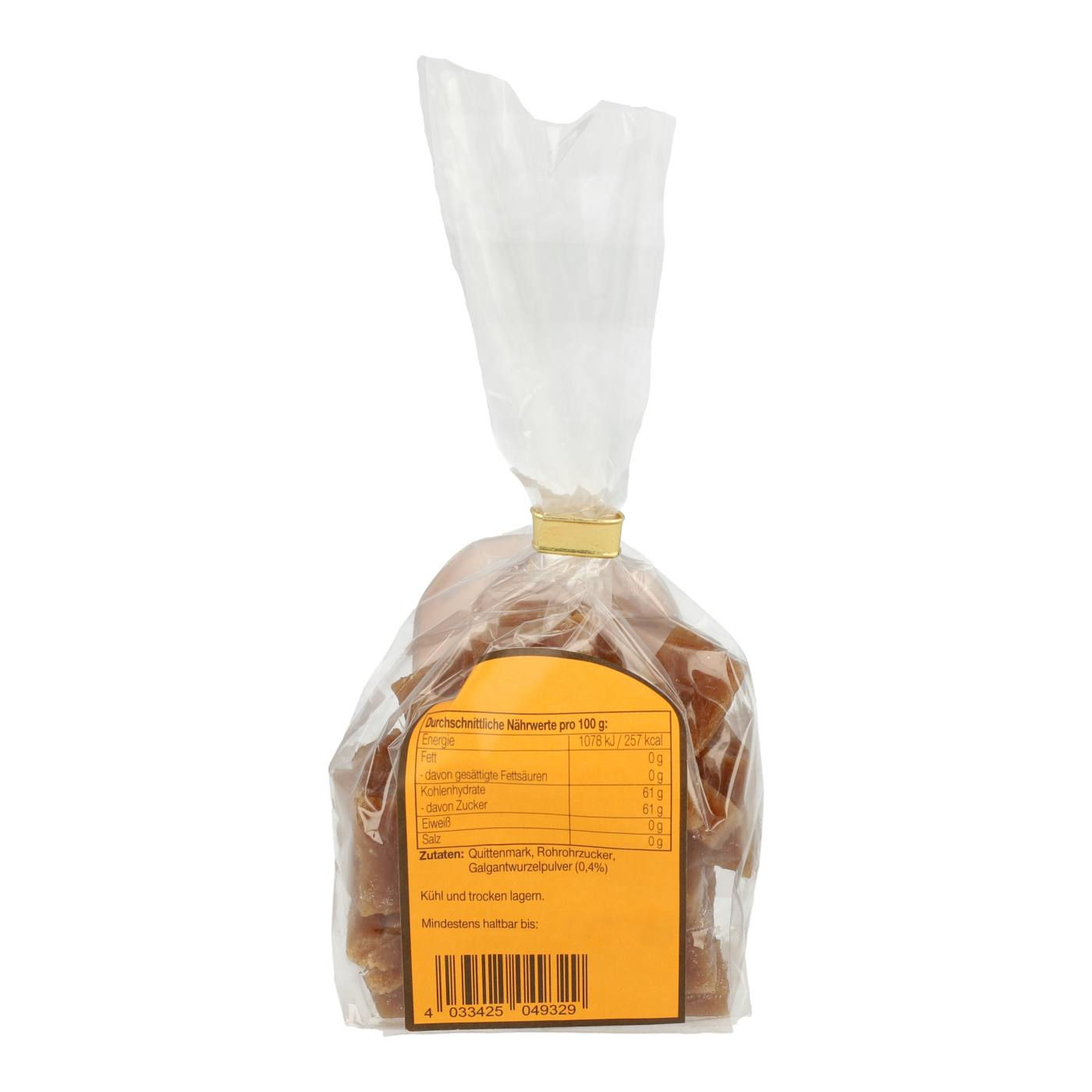 Quittenwürfel mit Galgant