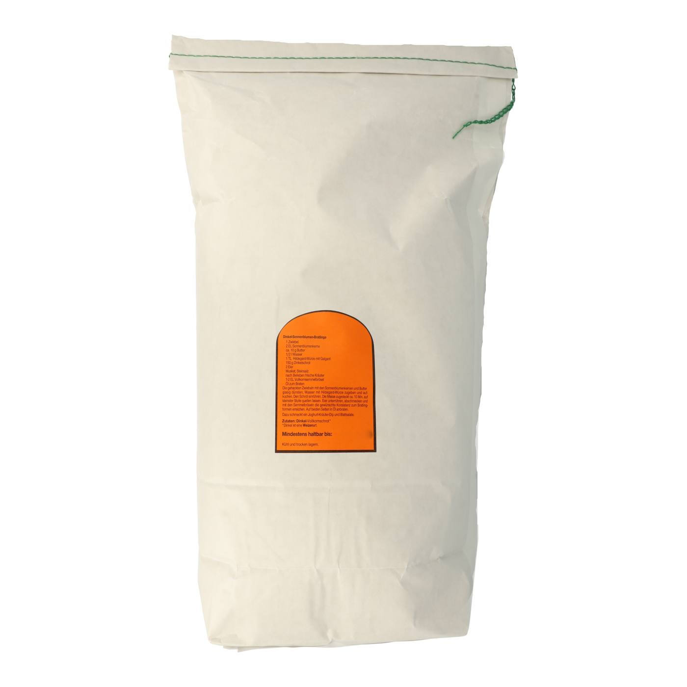 Dinkel-Vollkornschrot 5kg Rück