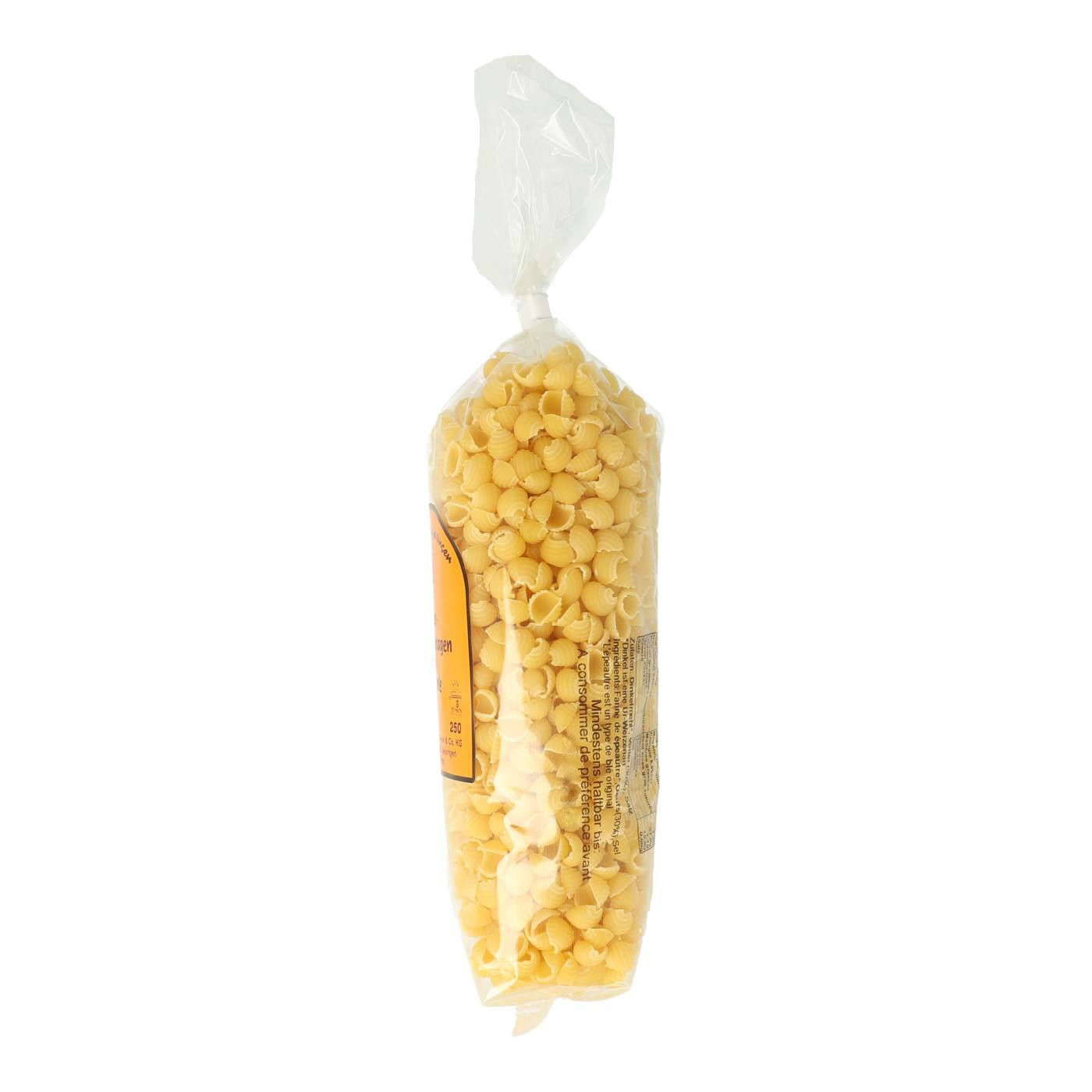 Dinkel-Suppeneinlagen mit Ei Müschele