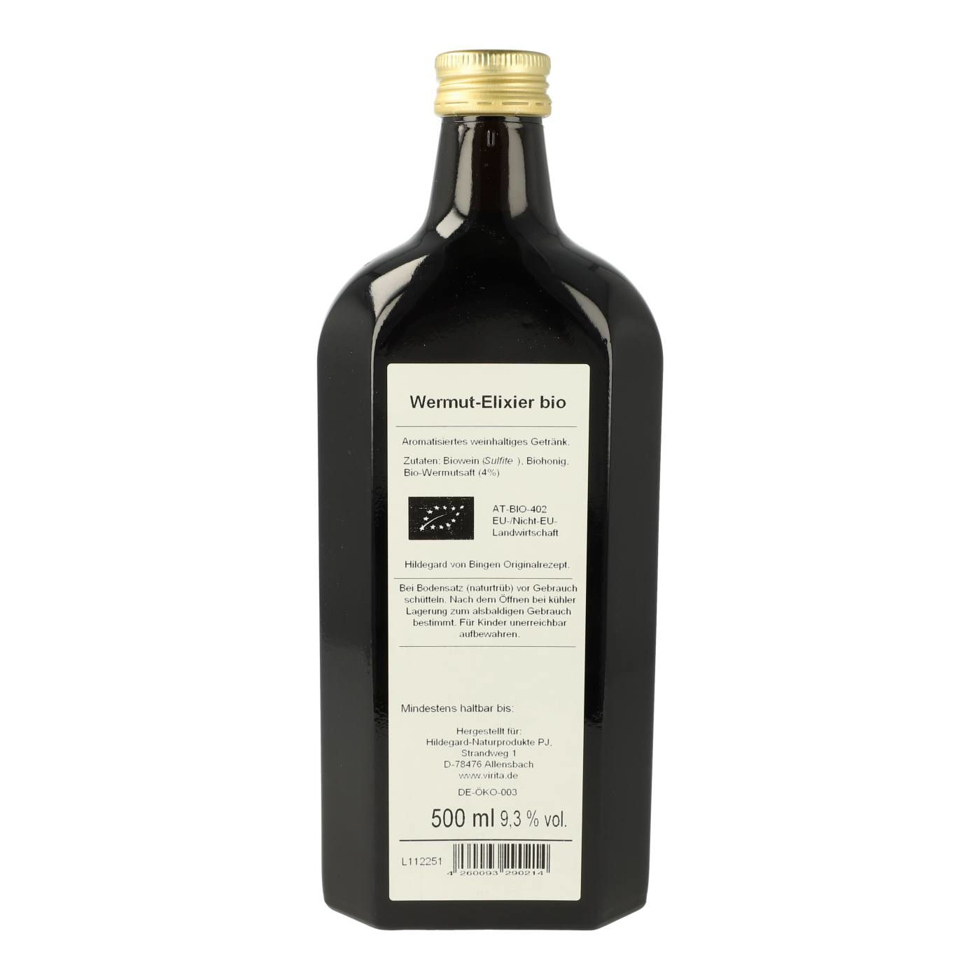 Organic Wormwood Elixir (Dr. Strehlow Treatment Pack 8x500 ml)