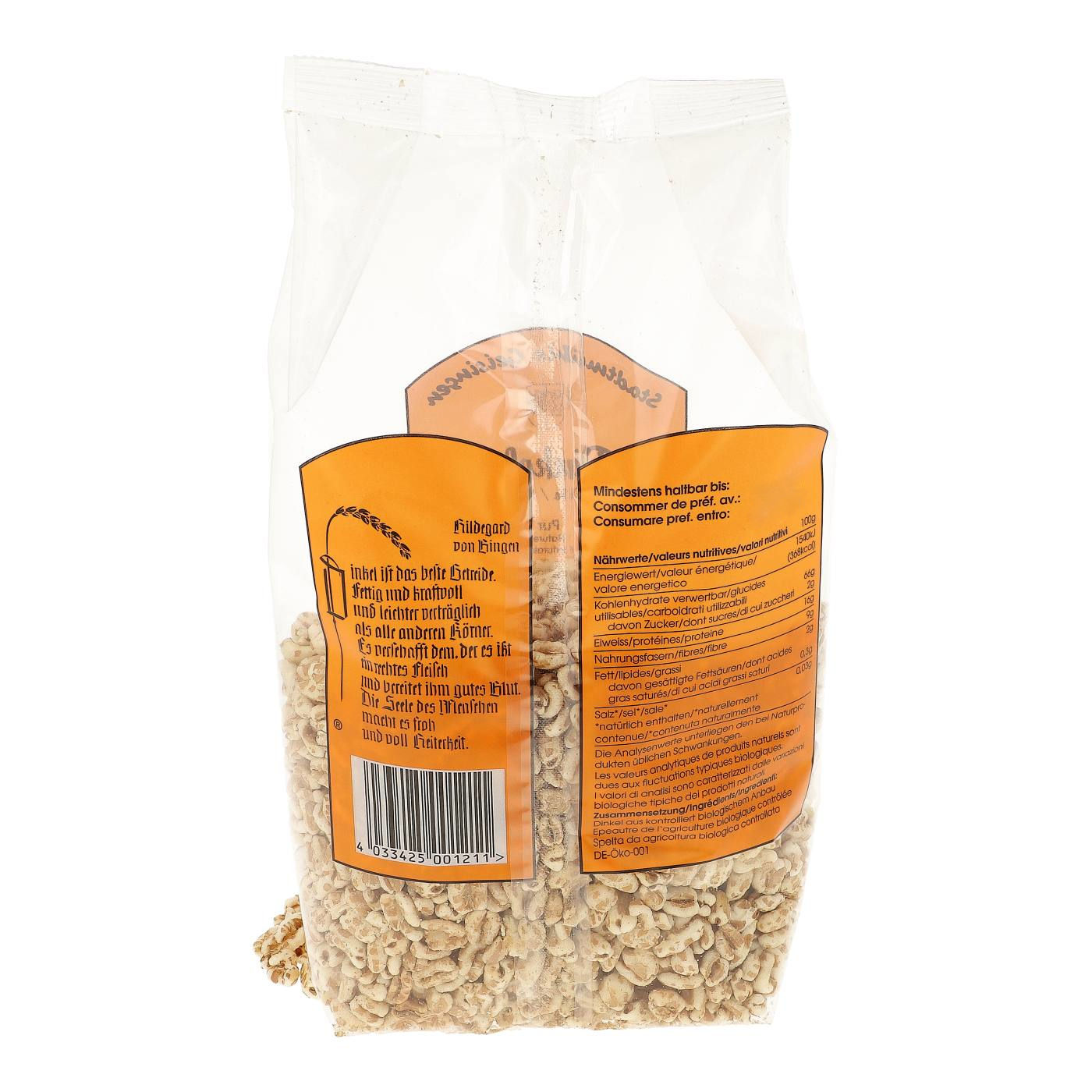 Bio-Dinkel-Pops pur